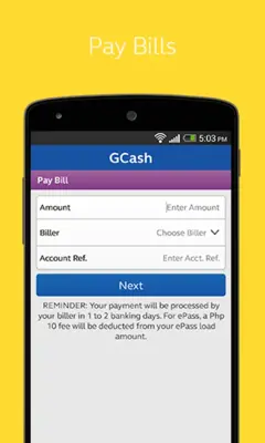 GCash android App screenshot 1